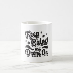 Taza De Café Piloto de drones Quadcopter Drones mantener la cal