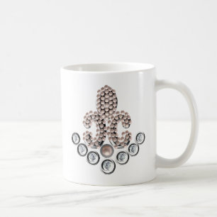 Taza De Café Piloto de Fleur De Lis