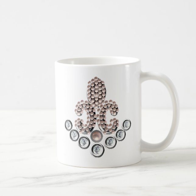Taza De Café Piloto de Fleur De Lis (Derecha)
