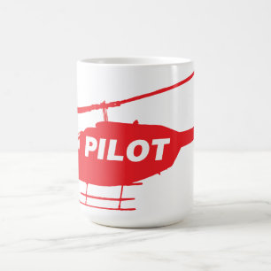 Taza De Café Piloto de helicópteros