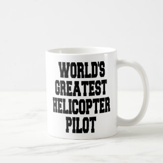 Taza De Café Piloto de helicópteros más grande del mundo