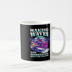Taza De Café Piloto de moto de agua Pwc I haciendo olas I Jet