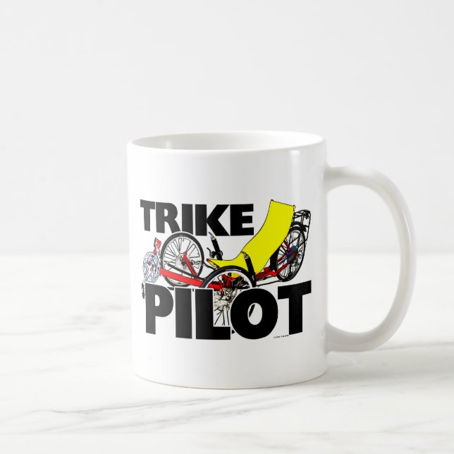 Taza De Café Piloto de Trike (Derecha)