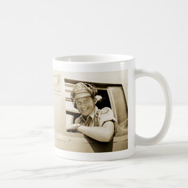 Taza De Café Piloto de WWII B-25 Mitchell (Derecha)