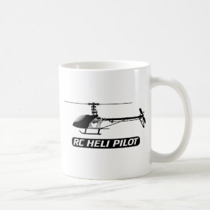 Taza De Café Piloto del helicóptero de RC