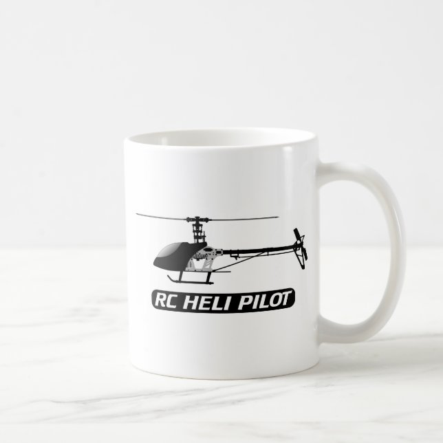 Taza De Café Piloto del helicóptero de RC (Derecha)