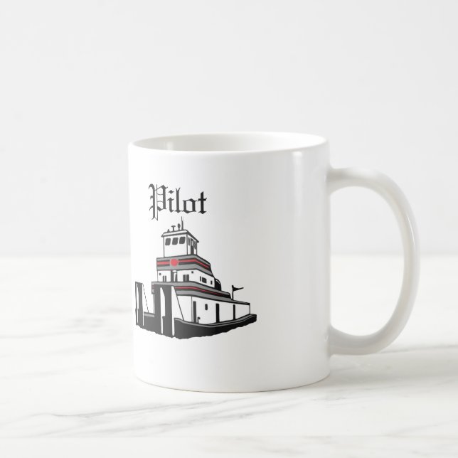 Taza De Café Piloto del remolcador (Derecha)