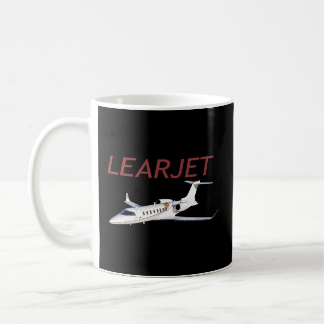 Taza De Café Piloto piloto de vuelo de avión de reacción (Izquierda)