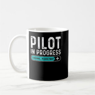 Taza De Café Piloto piloto en curso, por favor espere a un dive