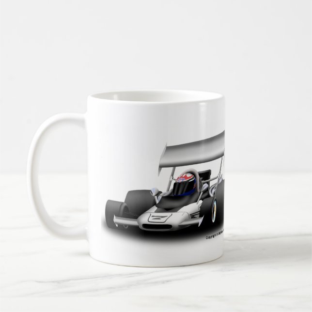 Taza De Café Pilotos de carreras polacos de América PRDA (Izquierda)