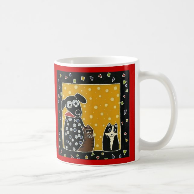 Taza De Café Pimienta y amigos (Derecha)