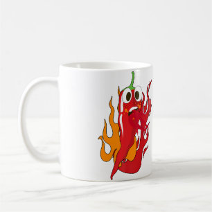 Taza De Café Pimiento Picante Fuego