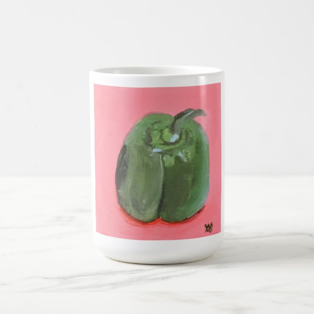 Taza De Café Pimiento Verde (Centro)