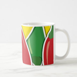 Taza De Café Pimientos de chile divertidos