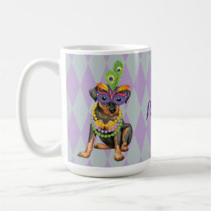 Taza De Café Pin del minuto del carnaval