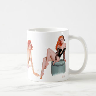 Taza De Café Pin encima de los chicas (taza)