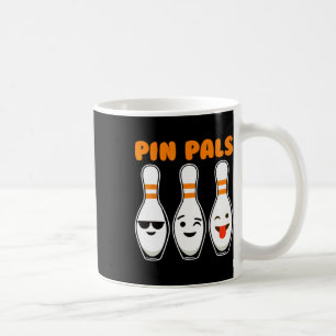Taza De Café Pin Pals Cute Funny Bowling