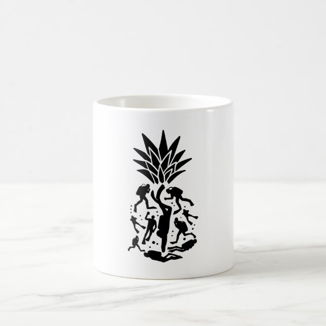 Taza De Café Piña de buzos (Centro)