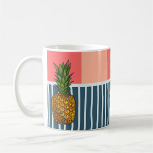 Taza De Café 'Piña solitaria' peculiar