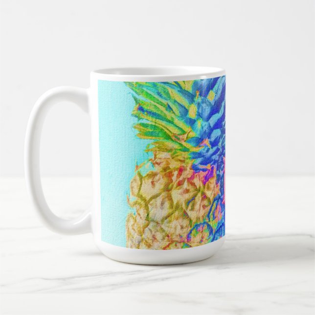 Taza De Café Piña Tropical (Izquierda)