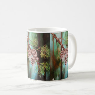Taza De Café Piñas en un día de invierno por Alfred Fox