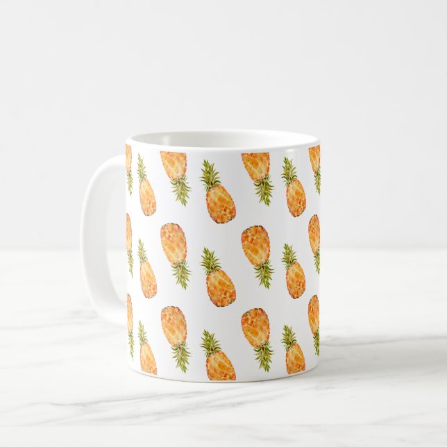 Taza De Café Piñas tropicales (Anverso izquierdo)