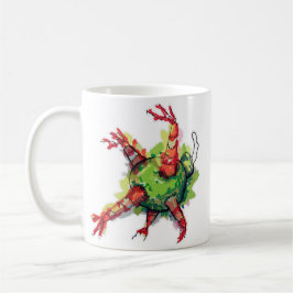 Taza De Café Piñata de Navidad