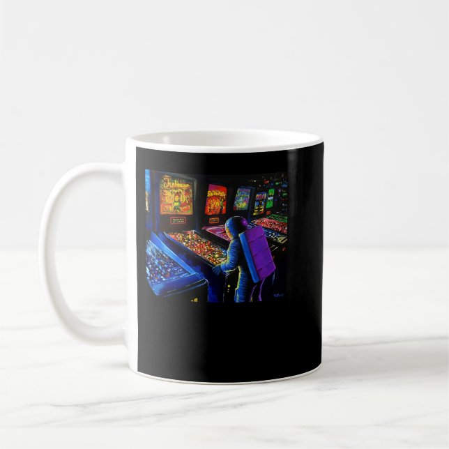 Taza De Café Pinball Wizard Classic T Shirt (Izquierda)