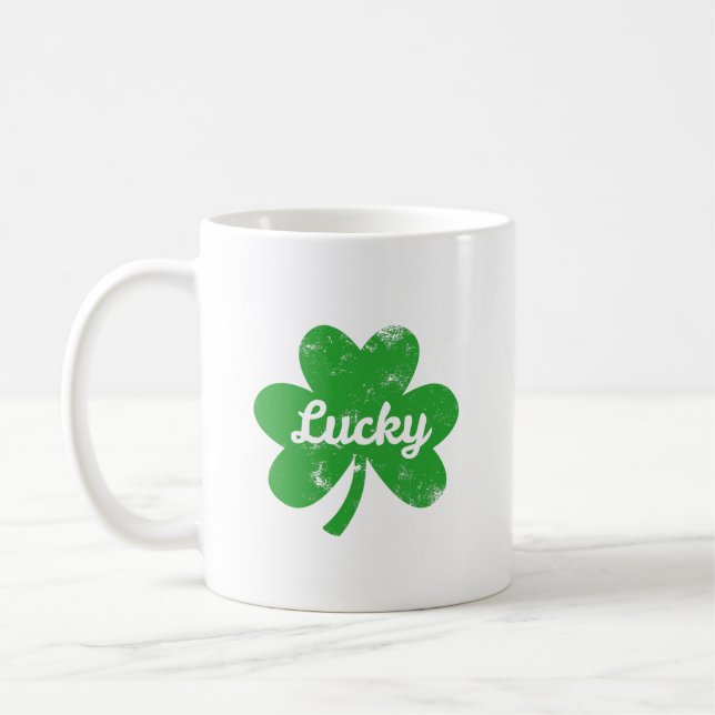 Taza De Café Pinch Proof St. Patrick's Day (Izquierda)