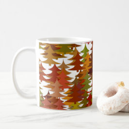Taza De Café Pine Trees