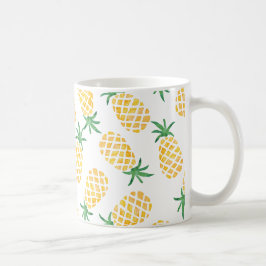 Taza De Café Pineapple acuarela