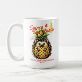 TAZA DE CAFÉ PINEAPPLE DE PIÑÓN DE CABEZA Y SUAVE