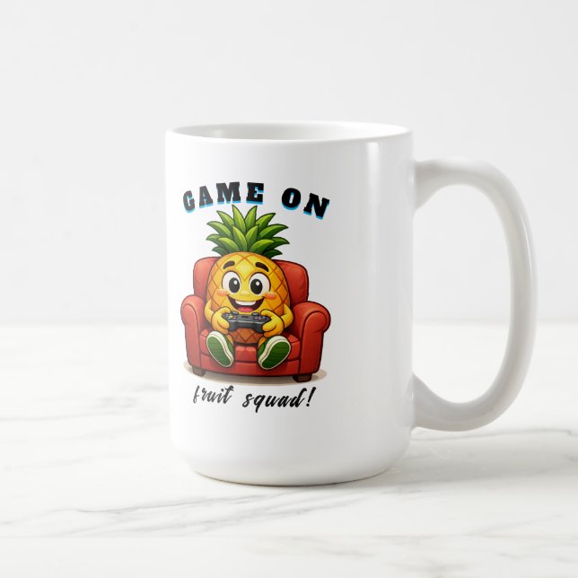 Taza De Café pineapple gamer (Derecha)