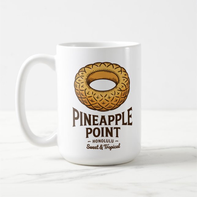 Taza De Café Pineapple Point (Izquierda)
