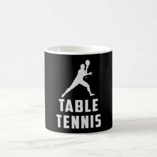 Taza De Café Ping Pong Table Tennis Paddle Player Divertido reg