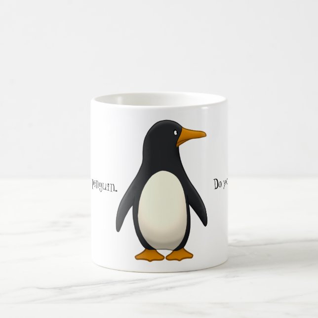 Taza De Café Pingüino (Centro)