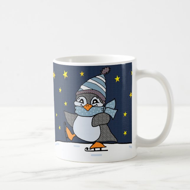 Taza De Café Pingüino (Derecha)