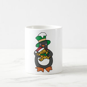 Taza De Café Pingüino Con Un Teddy Bear Mug