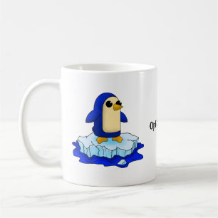 Taza De Café Pingüino Curioso Bebé
