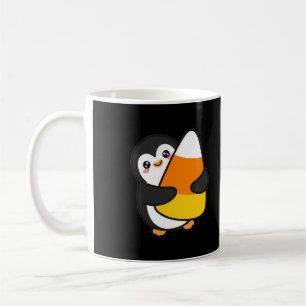 Taza De Café Pingüino de Caramelo de Halloween