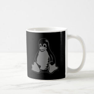 Taza De Café Pingüino de Tux - (Linux, Open Source, Copyleft,