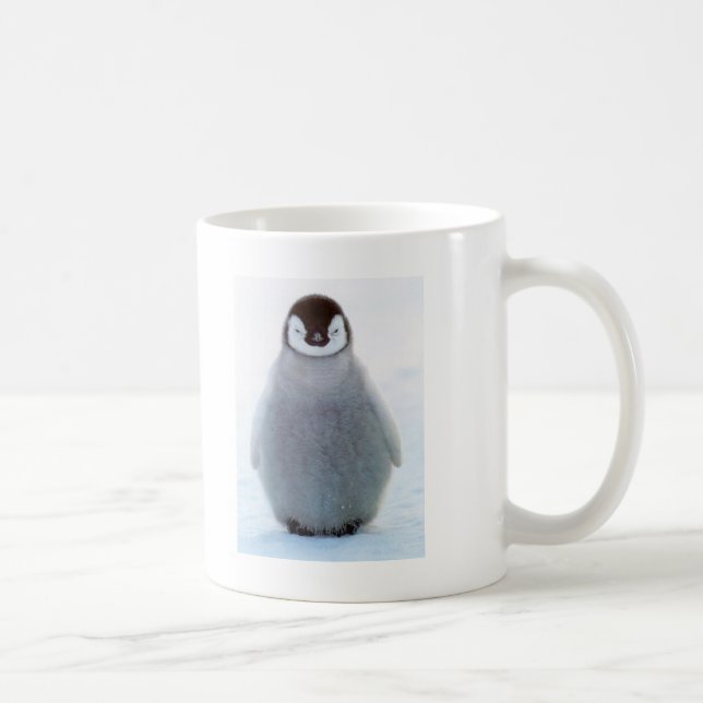 Taza De Café Pingüino del bebé (Derecha)