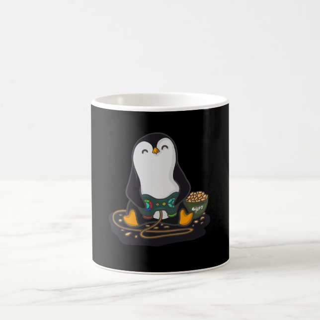 Taza De Café Pingüino Gamer (Centro)