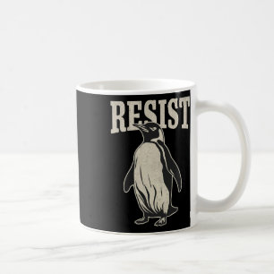 Taza De Café Pingüino gracioso resiste a los pingüinos de Guay