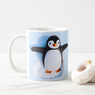 Taza De Café Pingüino Huggable