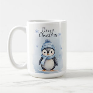 Taza De Café "Pingüino lindo"