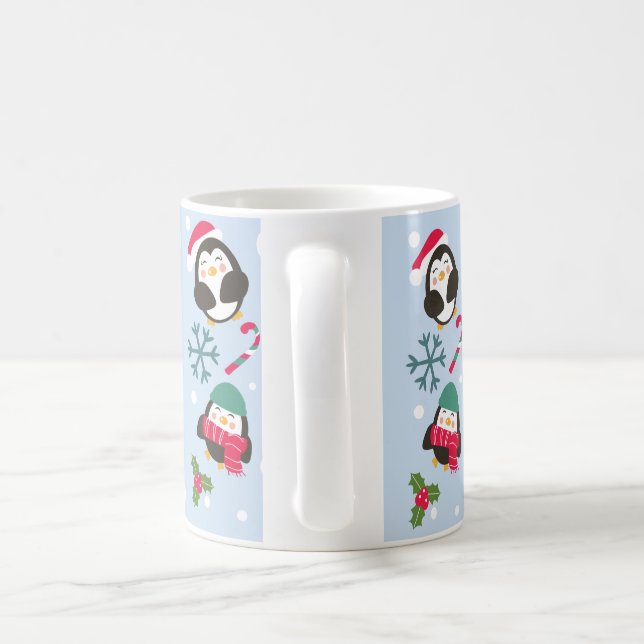 Taza De Café Pingüino Navidades (Mango)