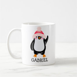 Taza De Café Pingüino Navidades burdos y personalizados en Gorr
