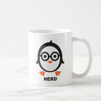Taza De Café Pingüino - nerd - penguin