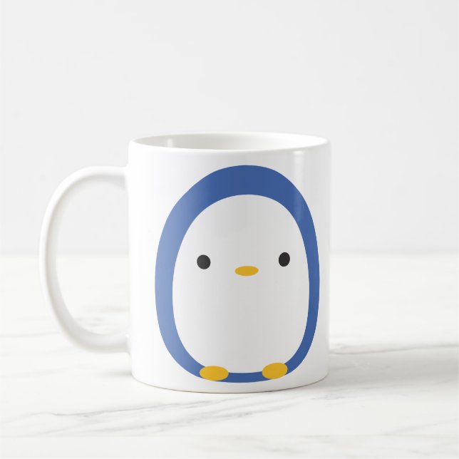 Taza De Café Pingüino polivinílico de Roly (Izquierda)